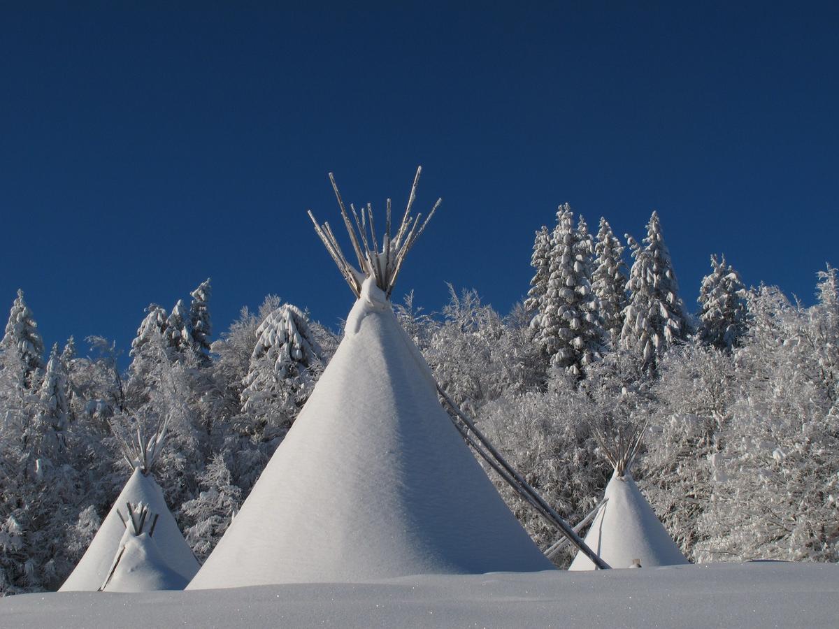 Village Tipi La Feclaz Luaran gambar