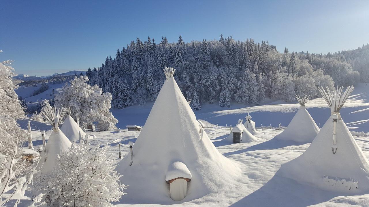 Village Tipi La Feclaz Luaran gambar