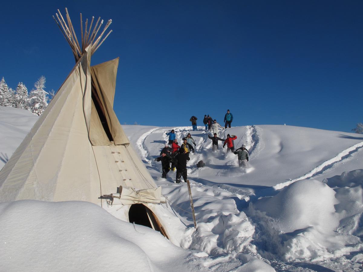 Village Tipi La Feclaz Luaran gambar
