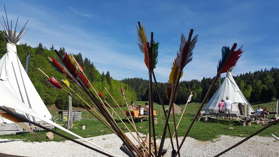 Village Tipi La Feclaz Luaran gambar