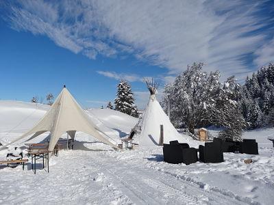 Village Tipi La Feclaz Luaran gambar