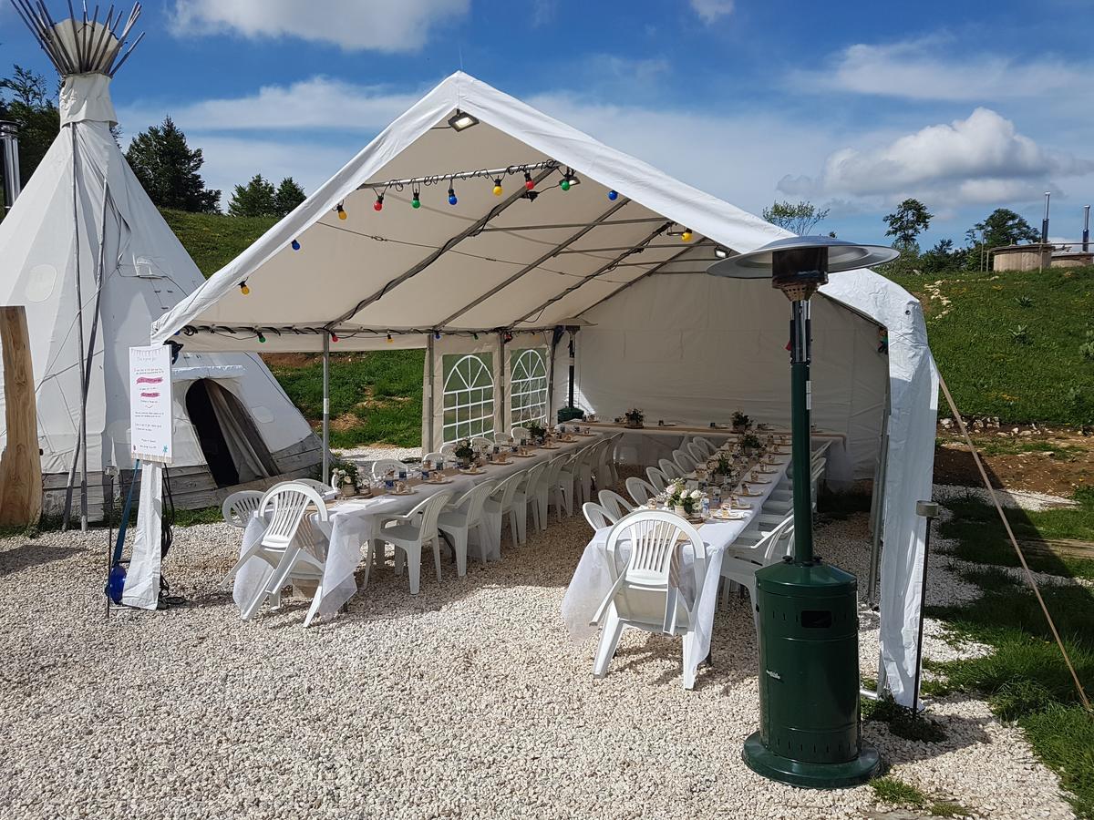 Village Tipi La Feclaz Luaran gambar
