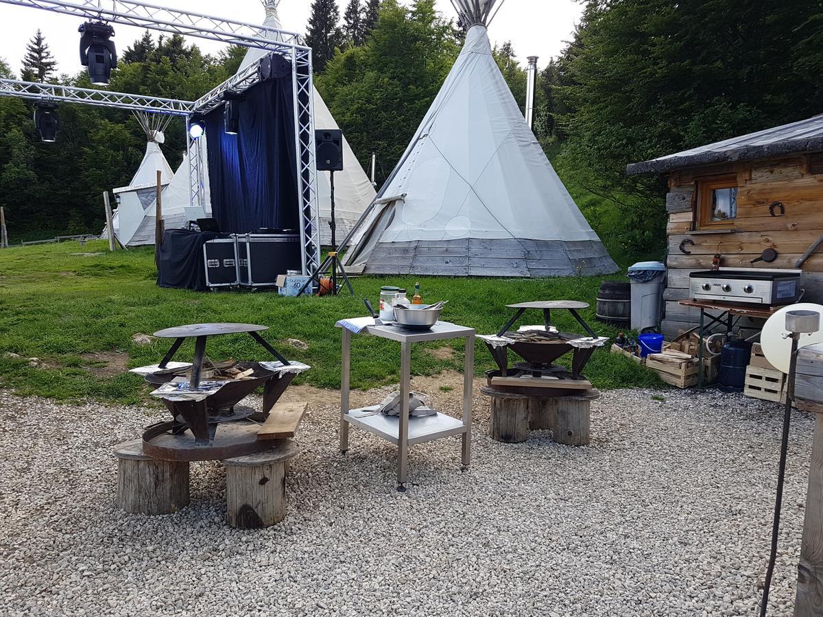 Village Tipi La Feclaz Luaran gambar